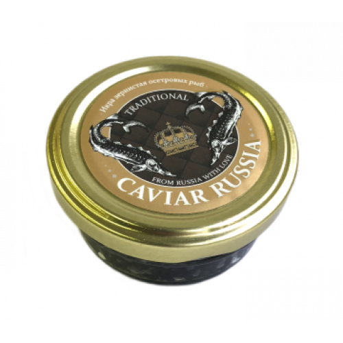 Икра осетровая Caviar Russia Traditional, 50 гр.